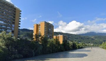 Wohnen am Inn – über 100m² Wohnfläche mit 2 Balkonen und Bergblick, 6020 Innsbruck, Wohnung