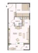Generalsaniert und vollmöblierte 2-Zimmer-Wohnung in Kranebitten - Grundriss